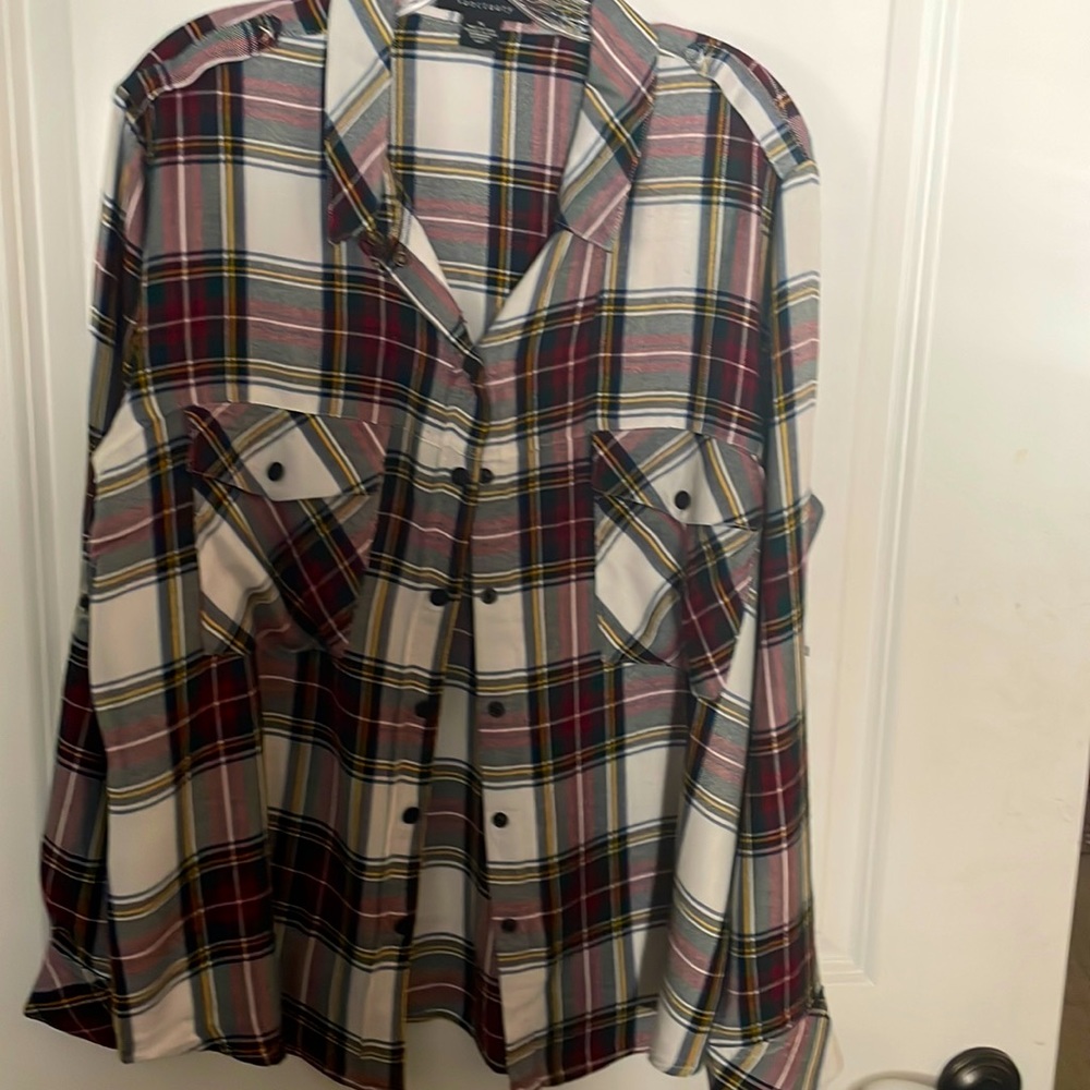 XL Sanctuary button down women’s shirt